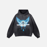 Y2K Angel Graphic Vintage Hoodie