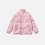 Fashionable Thick Warm Casual High Neck Puffer Jacket
