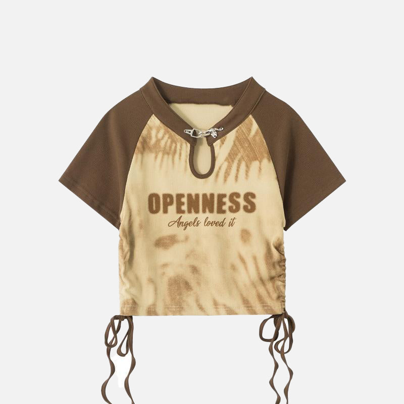 Angel Straps Women's Cropped Top