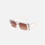 Rectangular Thic Frame Sunglasses