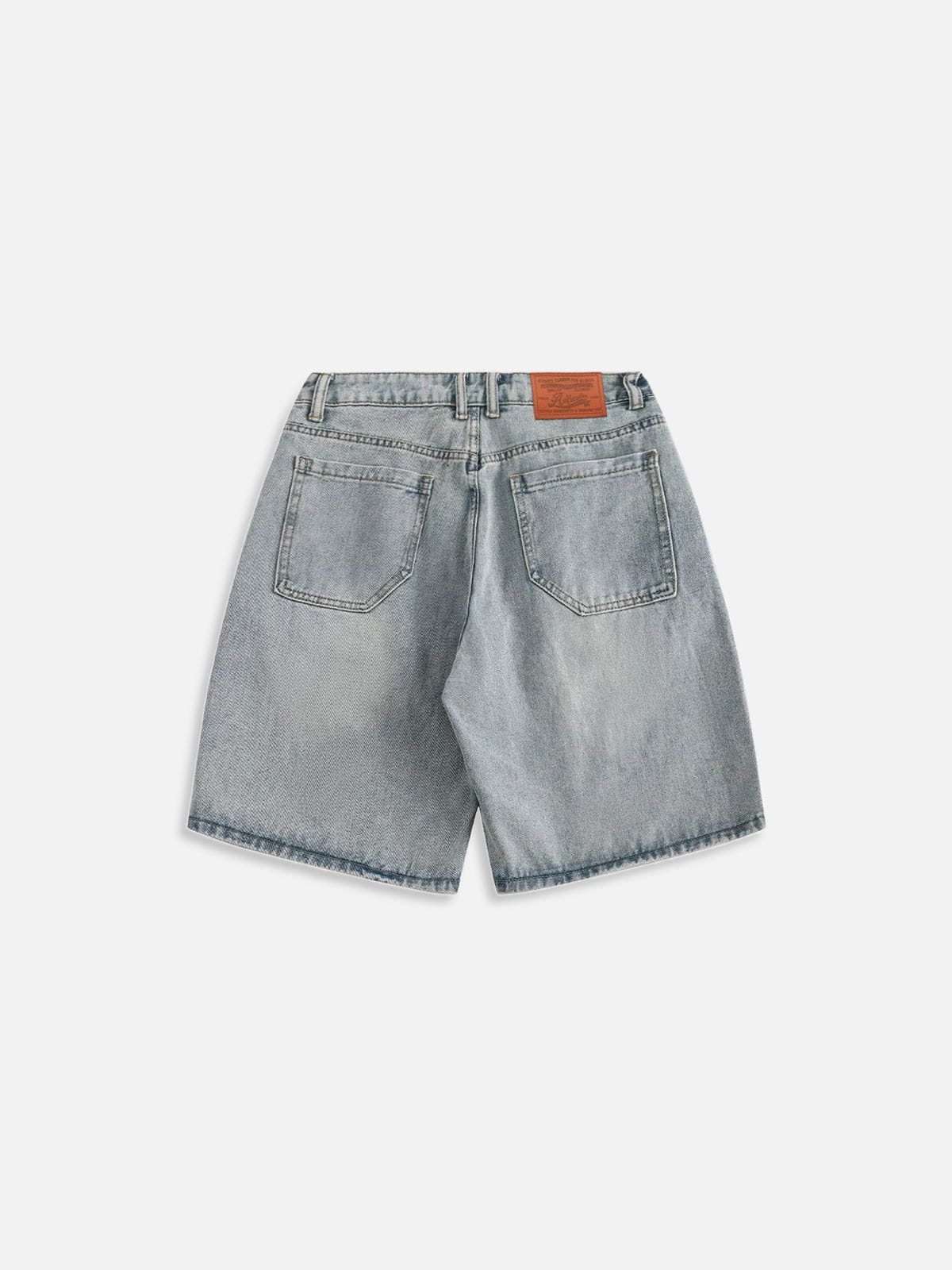 Washed Wrinkle Jorts