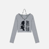 Y2K Women's Grunge Top