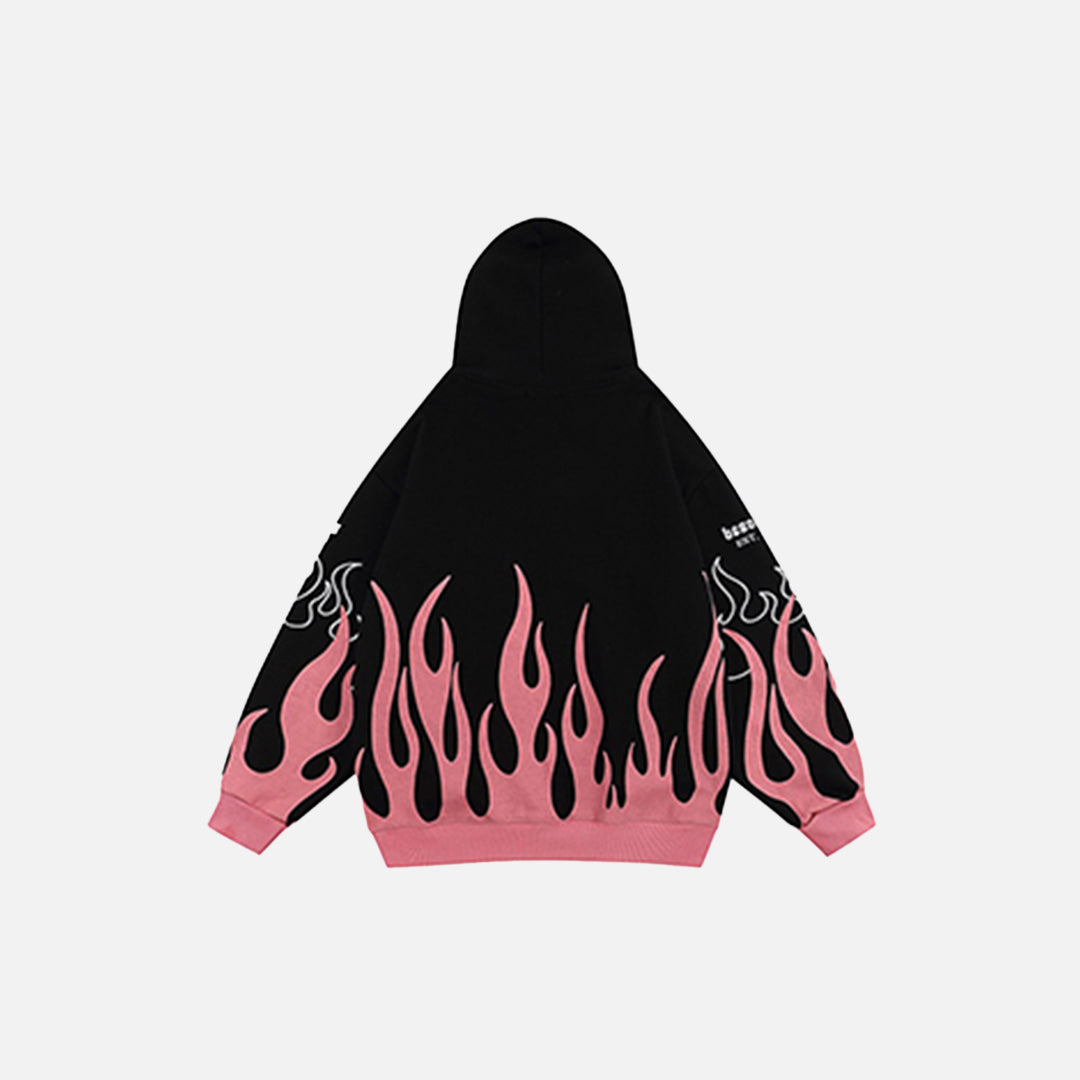 Vintage Fire Hoodie