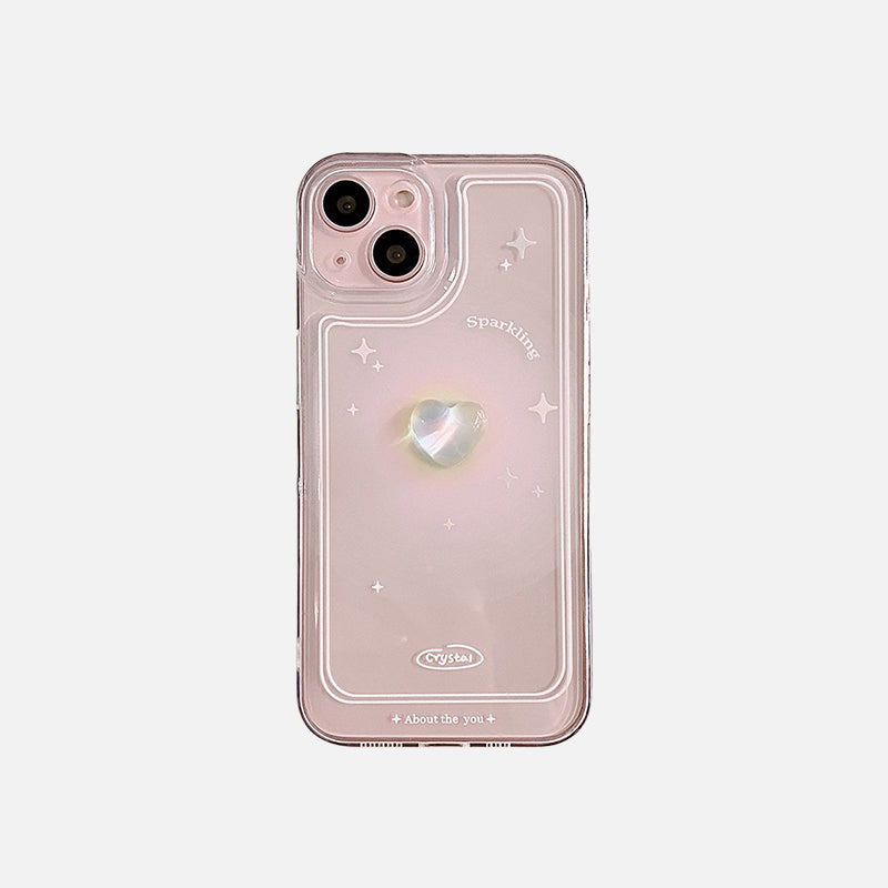 3D Heart iPhone Case
