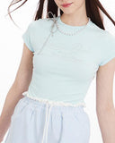 Vanilla Girl Graphic Baby Tee