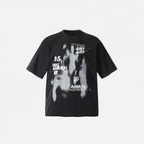 Oversized Graphic Ghosts T-Shirt