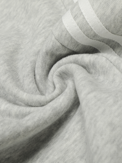 Foldover Striped Baggy Sweatpants