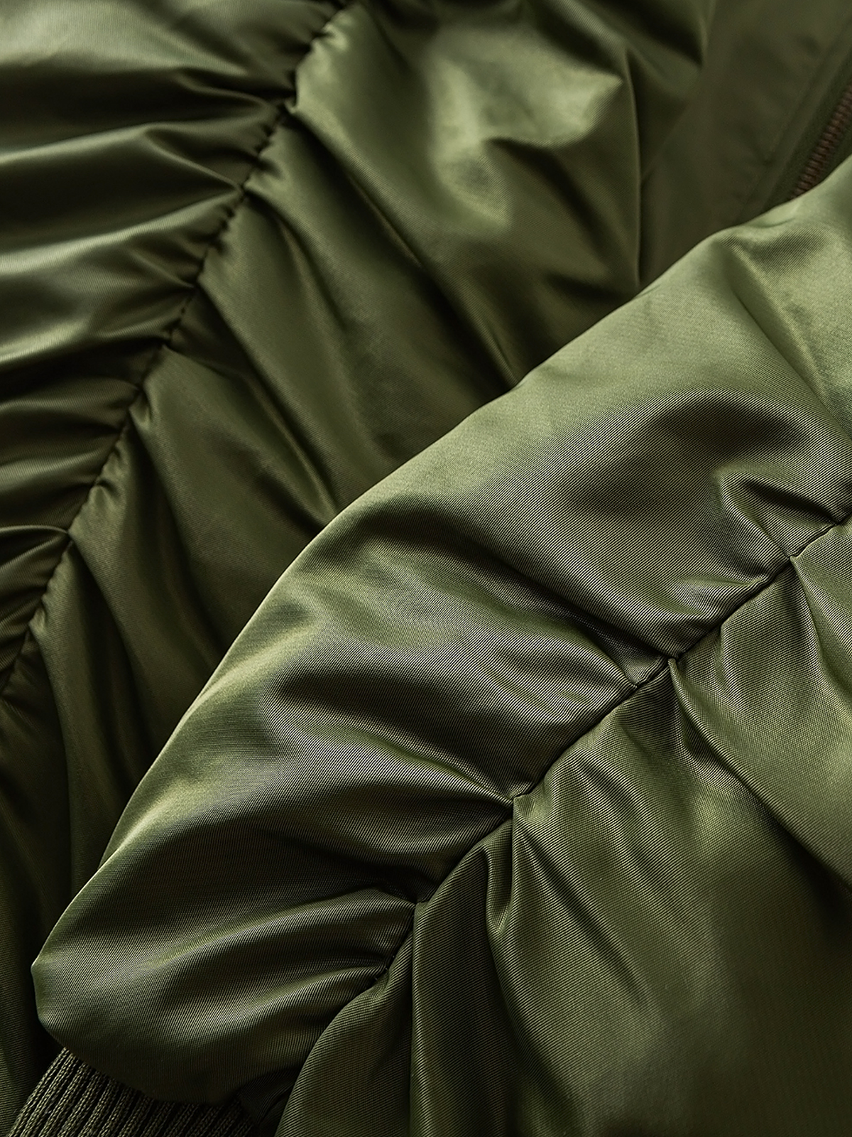 Neutral Cotton-Padded Coat