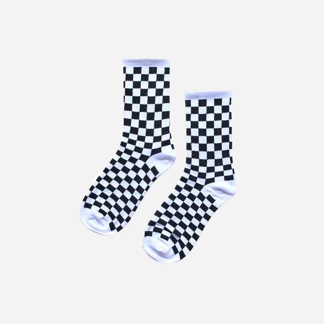 Checkered Vintage Y2K Socks