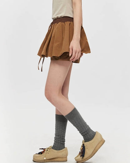 Pleated Skort