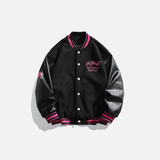 Stadium Award Letter Embroidery Varsity Leather Jacket