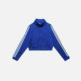 Stand Collar Long-sleeved Sweatshirt
