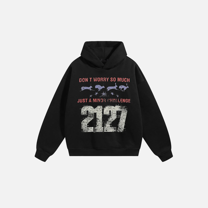 Vintage Hip Hop Aesthetic Graphic Hoodie