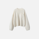 Luxury Cashmere Front Pocket Sweater
