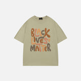 BLM Colorful Letter T-shirt
