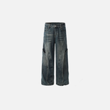 Retro Baggy Blue Loose Denim Jeans