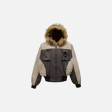 Winter Thick Fox Fur Collar Parkas Windbreaker Jacket