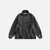 Versatile Streetwear Oversized Hip Hop Denim Jacket
