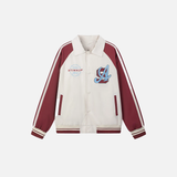 Chic Lightweight Couples Varsity Bomber Jacket