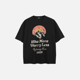 Vintage Retro Mountain Graphic T-Shirt