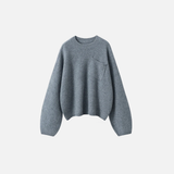 Luxury Cashmere Front Pocket Sweater