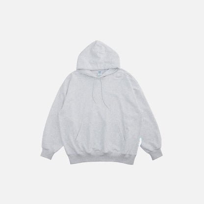 Terry Blank Solid Color Hoodie DAXUEN