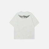 Stylish Portrait Print Summer T-Shirt