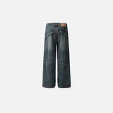Retro Baggy Blue Loose Denim Jeans