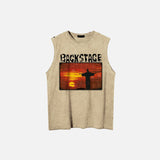 Sunrise Washed Tank Top