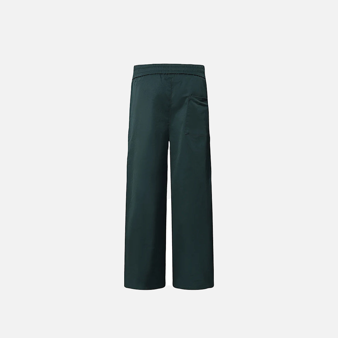 Elastic Waist Baggy Striped Joggers