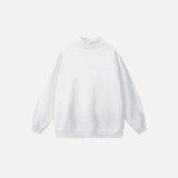 Warm Knitted Solid Color Classic Sweater