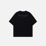 Stylish Portrait Print Summer T-Shirt