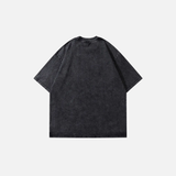 Oversized Vintage Dog Graphic T-Shirt