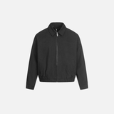 Stylish Retro Solid Color Spring Vibe Pilot Jacket