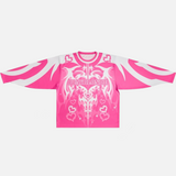 Y2K Korean Love Graphic Long T-Shirt