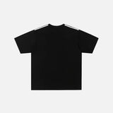 Oversized Sports Patchwork T-shirt