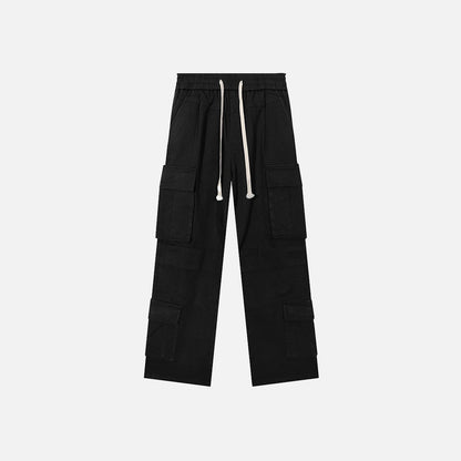 Streetwear Denim Cargo Pants