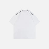 Oversized Sports O-neck T-shirt