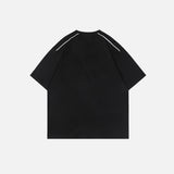 Oversized Sports O-neck T-shirt