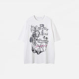 Graphic Twin Hipster T-Shirt
