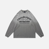 Stylish English Printed Long Sleeve T-Shirt