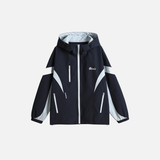 Sunscreen Lightweight Patchwork Hooded Windbreaker Jacket