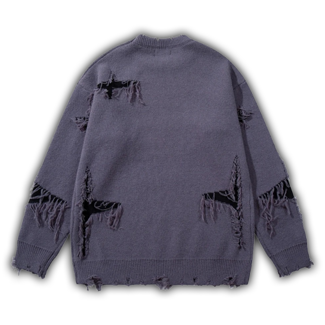 Skull Knit Purple