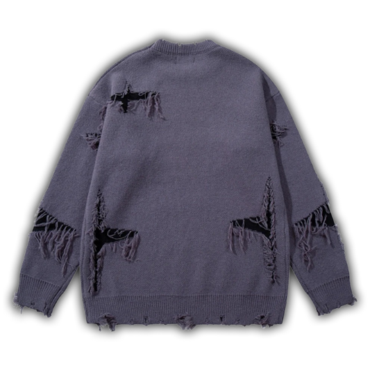Skull Knit Purple