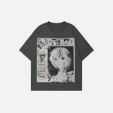 Oversized Retro Anime T-shirt