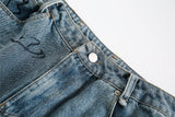 Vintage American Style Retro Punk Shorts
