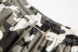 Rugged Camo Distressed Shorts