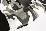 Rugged Camo Distressed Shorts