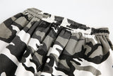 Rugged Camo Distressed Shorts