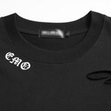 Cool Gothic Letter Sleeveless Crewneck T-Shirt